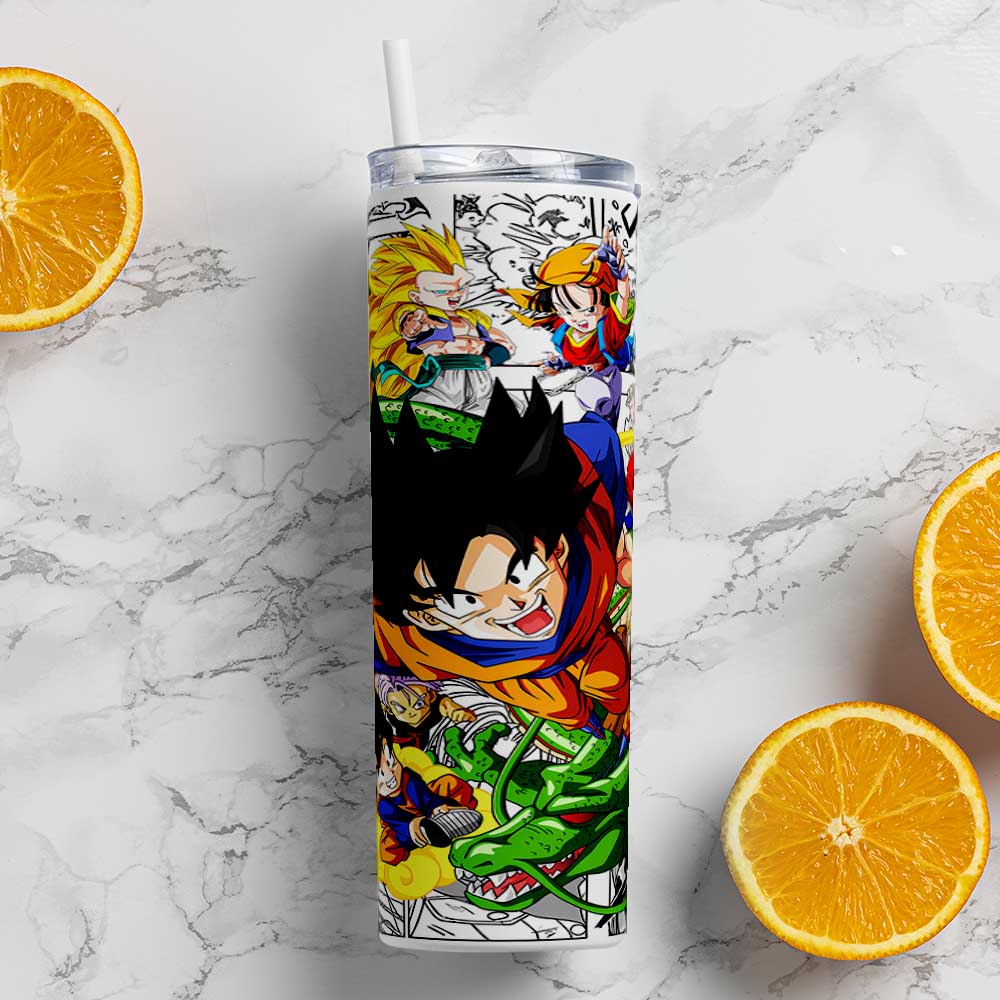 DRAGON BALL METAL TUMBLER (600ML)