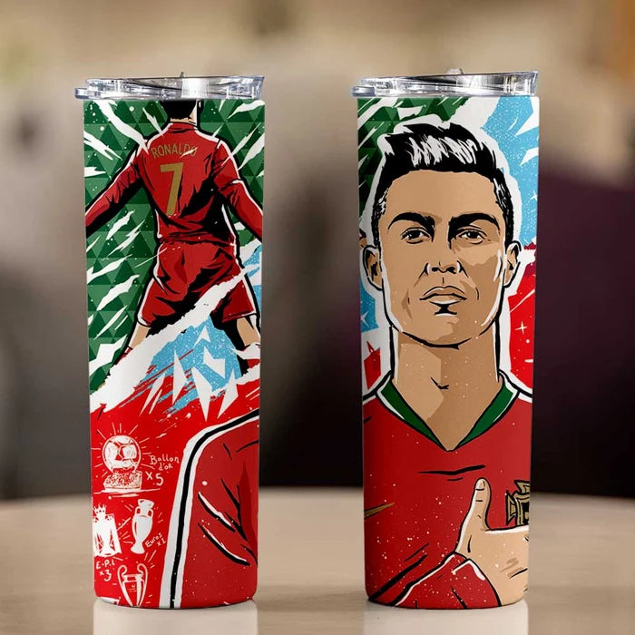 RONALDO METAL TUMBLER (600ML)