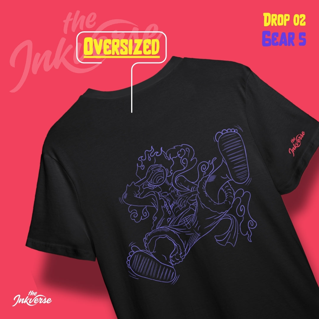 Gear 5 - Anime oversized T-shirt (Pre order)