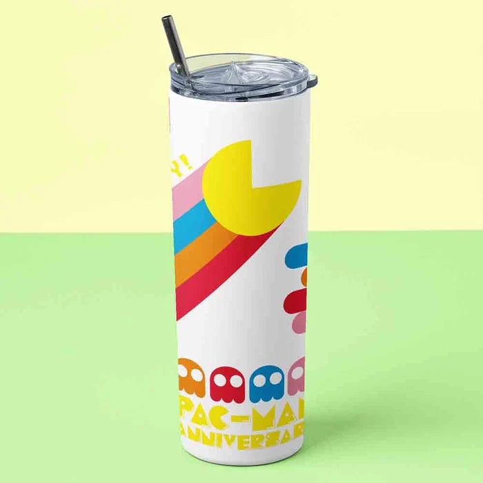 Pac-Man Metal Tumbler (600ml)