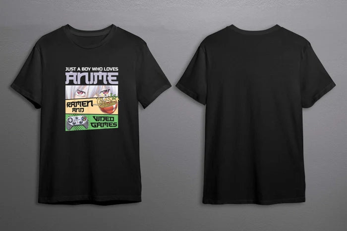 Anime Fan Boy Oversized unisex T-shirt - Front Print