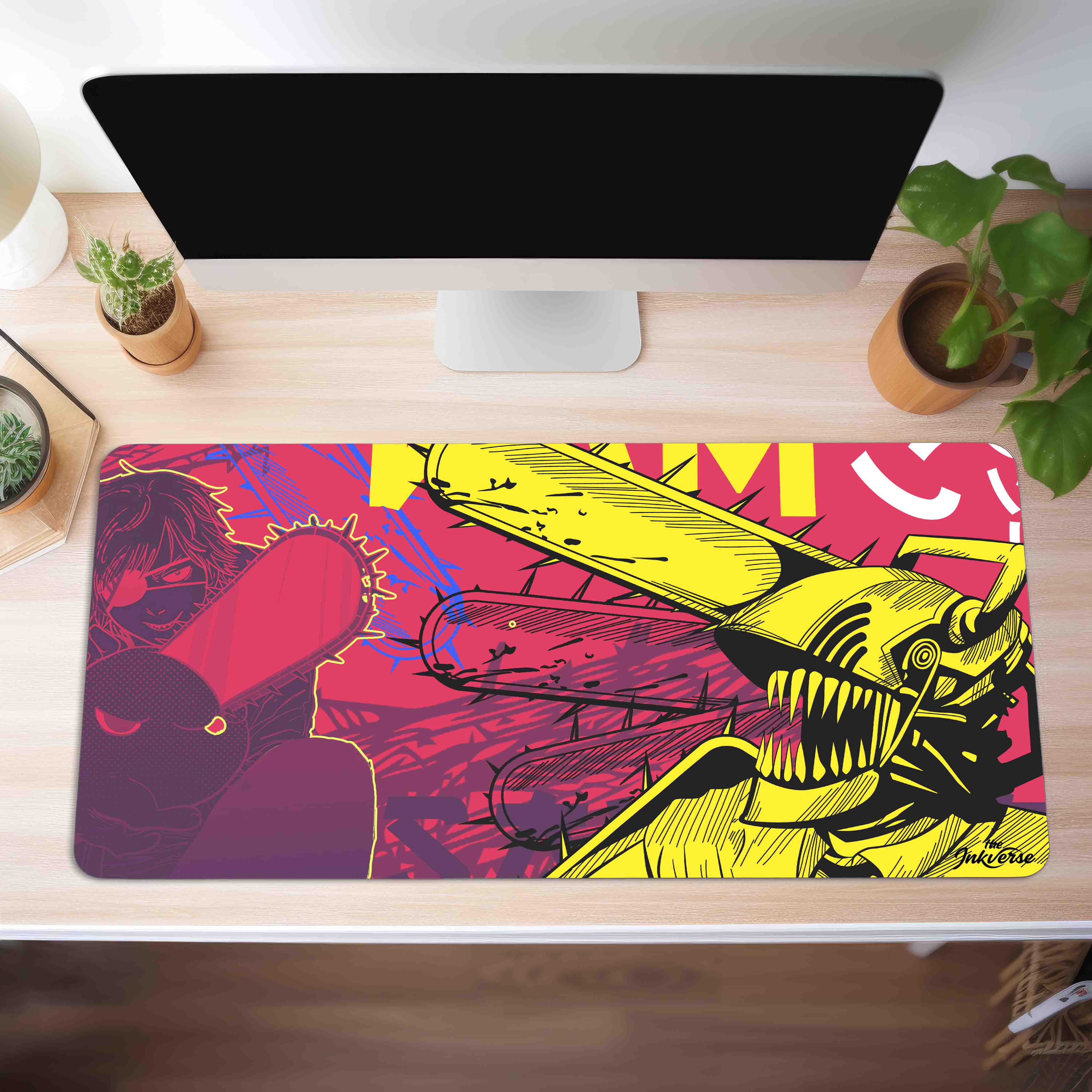 Chainsaw Graffiti Deskmat (XL)