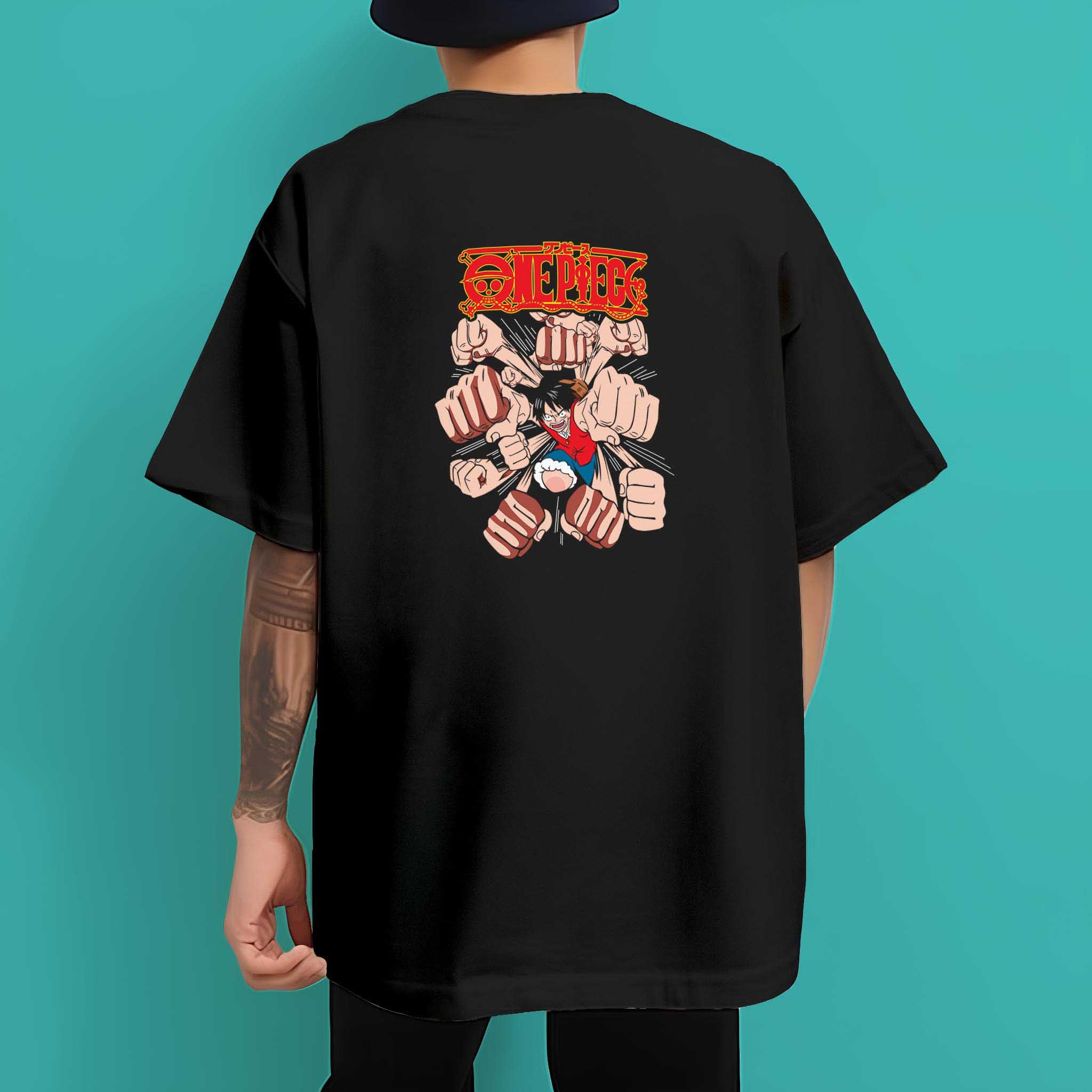 gatling punch Printed Oversized unisex T-shirt