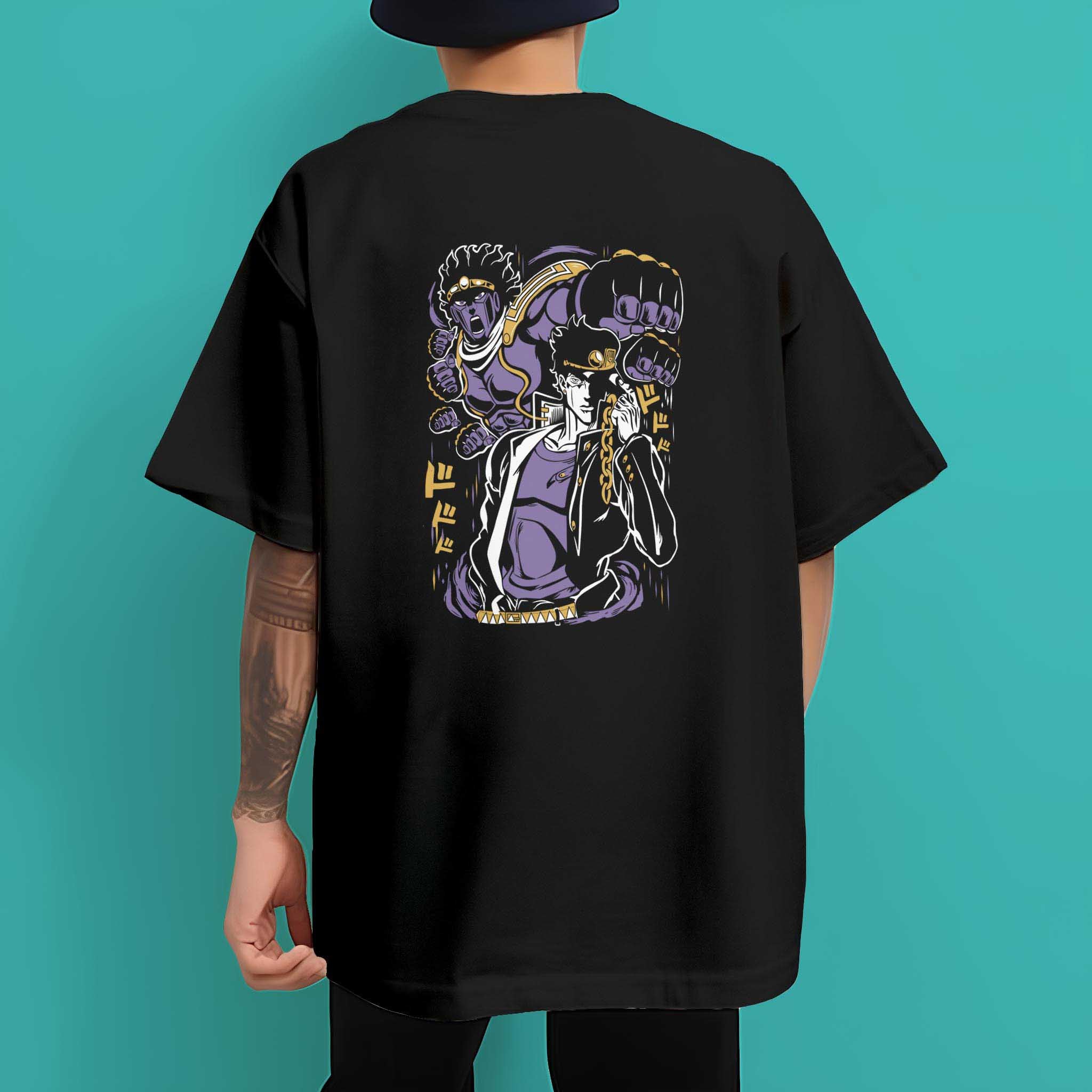Jojo's Adventures Oversized unisex T-shirt