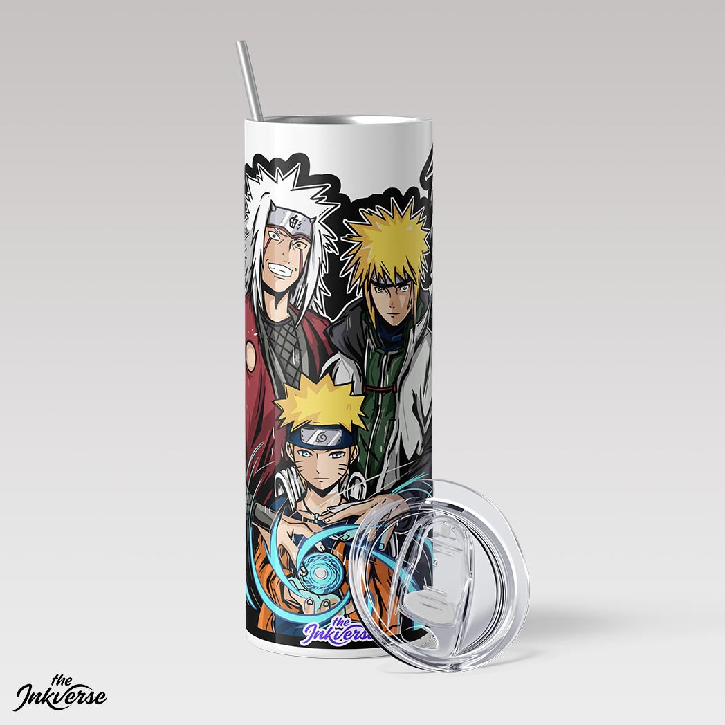 GREATEST NINJA TRIO METAL TUMBLER (600ML)