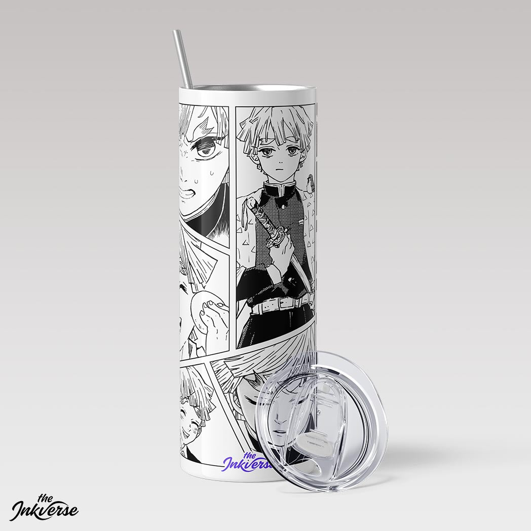 Zenitsu Metal Tumbler (600ml) No Restock