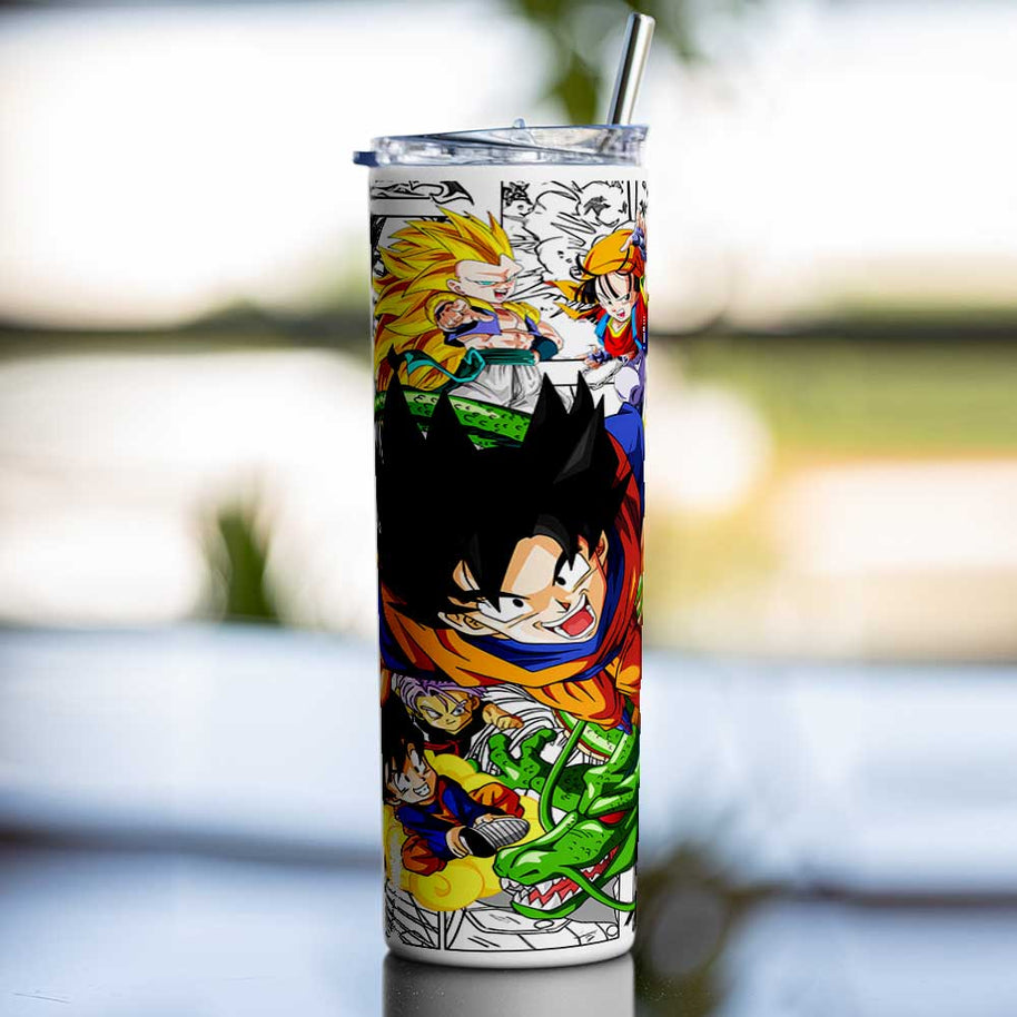 DRAGON BALL METAL TUMBLER (600ML)