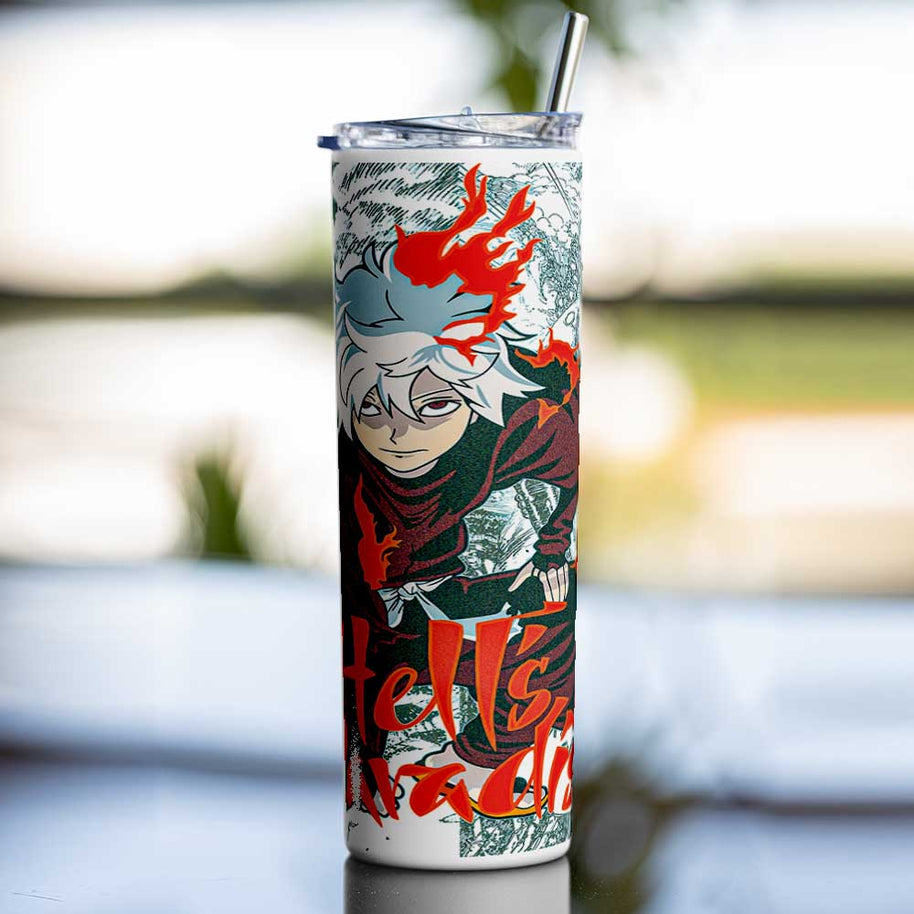 HELLS PARADISE METAL TUMBLER (600ML)