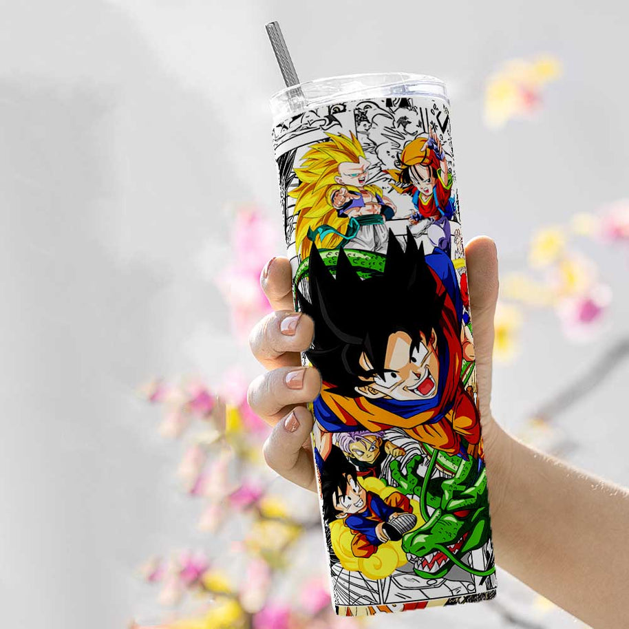 DRAGON BALL METAL TUMBLER (600ML)