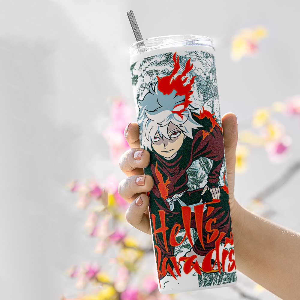 HELLS PARADISE METAL TUMBLER (600ML)