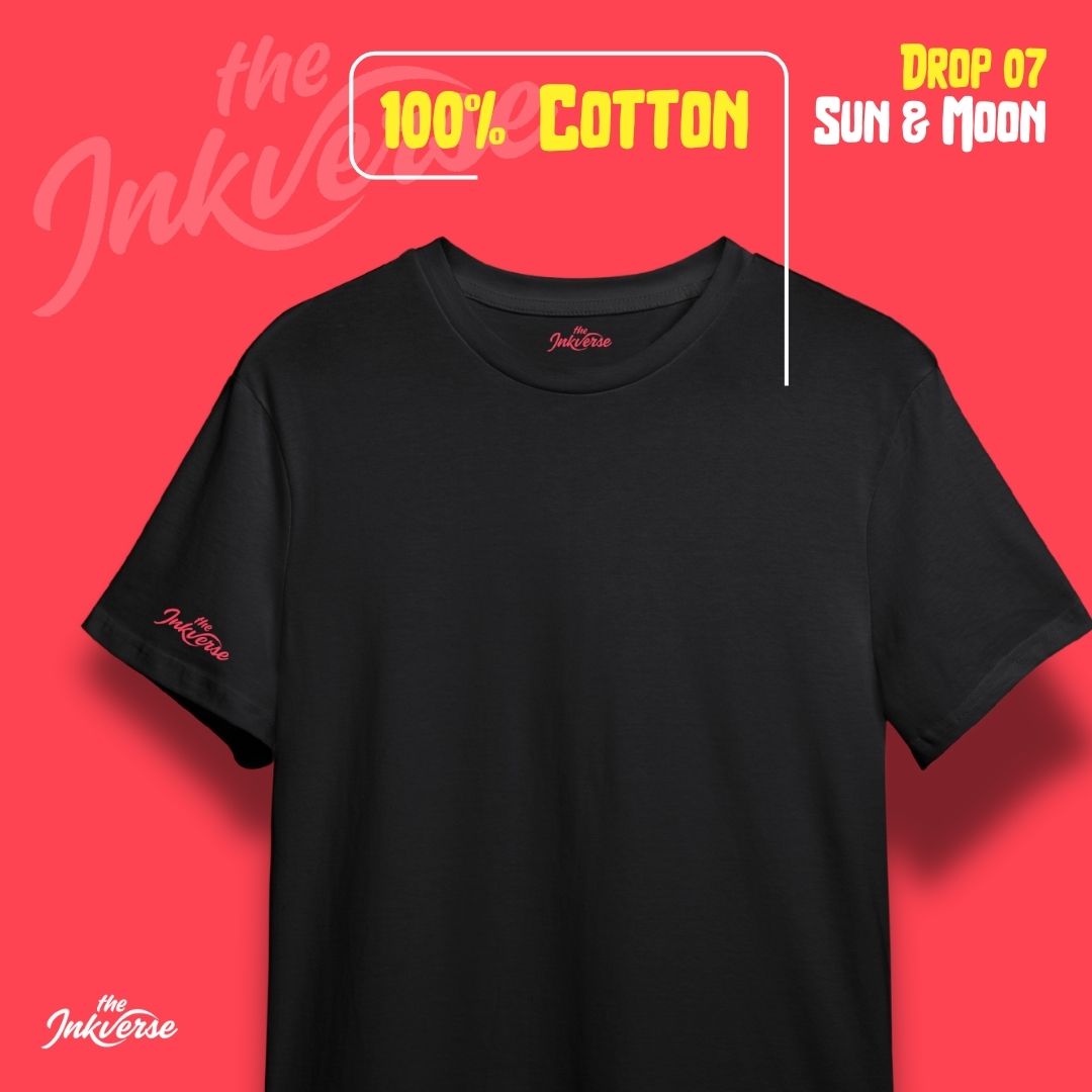 Sun and Moon - Anime oversized T-shirt (Pre order)