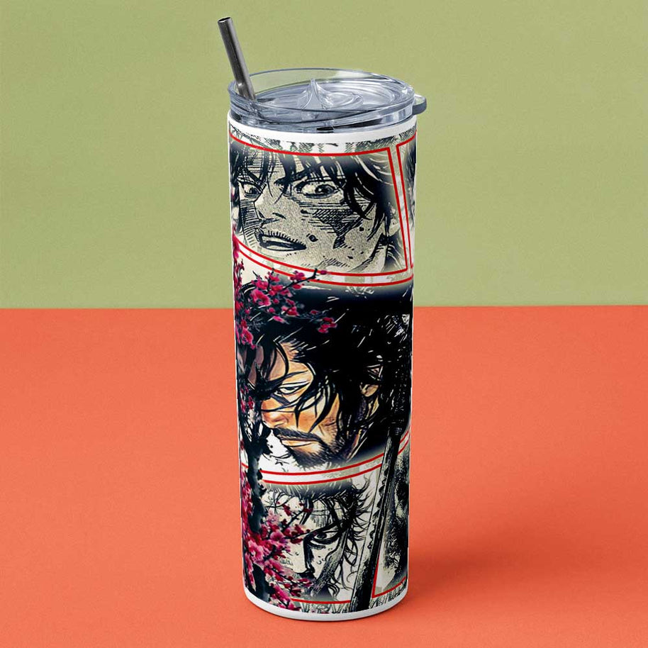 VAGABOND RED METAL TUMBLER (600ML)