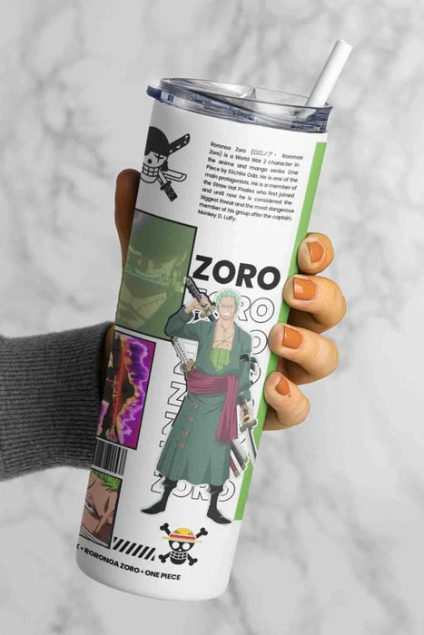 PIRATE HUNTER METAL TUMBLER (600ML)