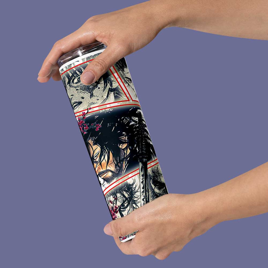 VAGABOND RED METAL TUMBLER (600ML)