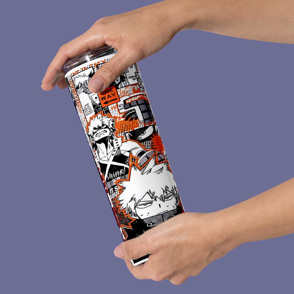 HAIKYU!! RED & ORANGE TUMBLER (600ML)