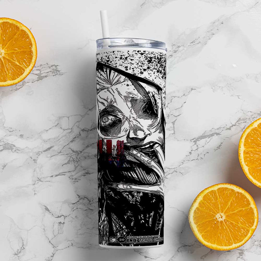 TOKYO GHOUL METAL TUMBLER (600ML)