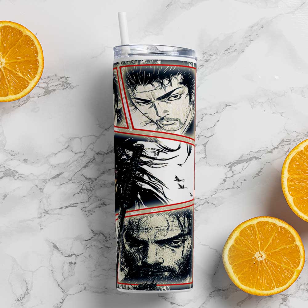 VAGABOND RED METAL TUMBLER (600ML)