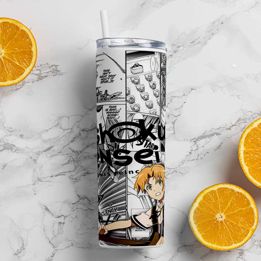 MUSHOKU TENSEI METAL TUMBLER (600ML)