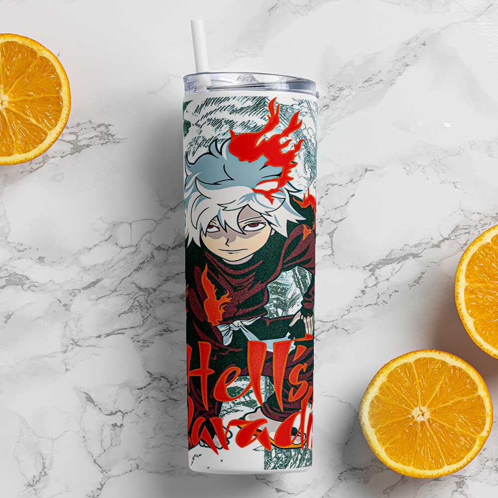 HELLS PARADISE METAL TUMBLER (600ML)