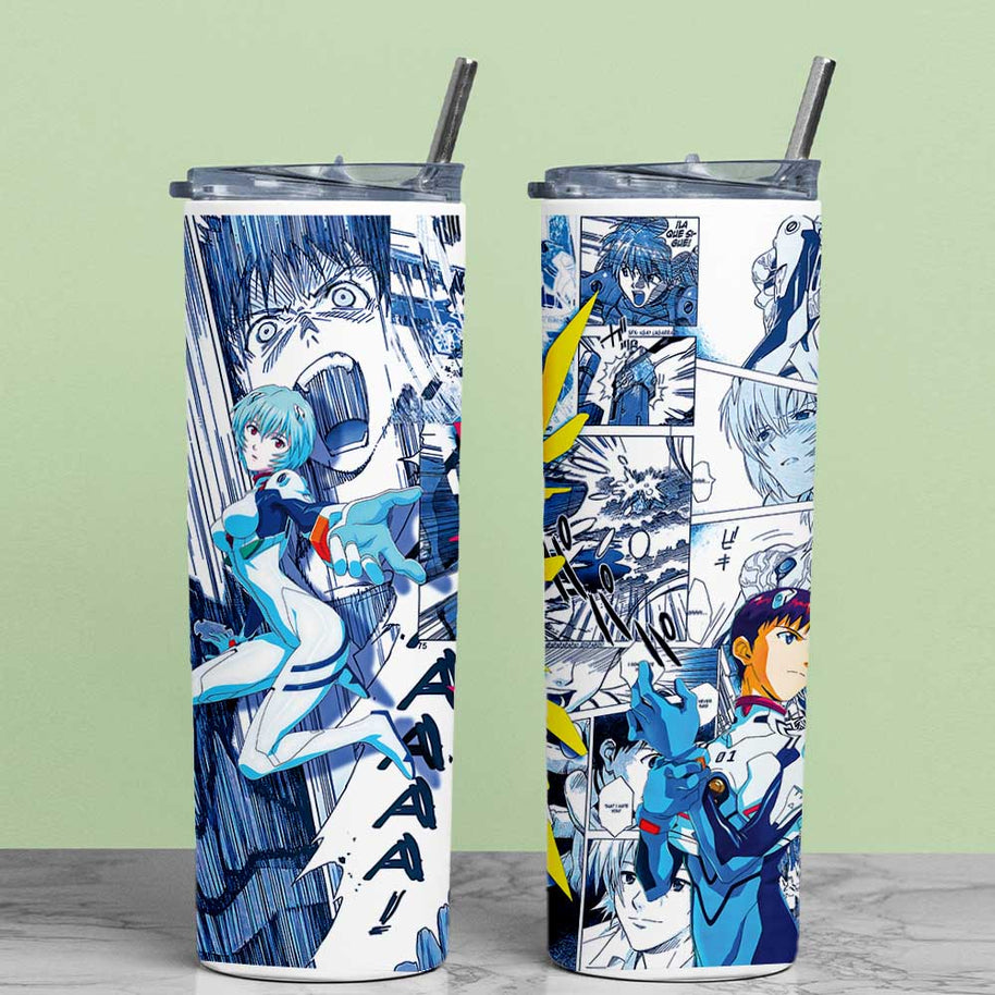 Neon Genesis Evangelion METAL TUMBLER (600ML)