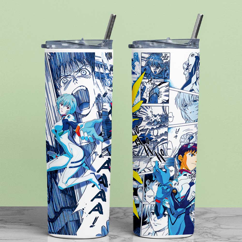 Neon Genesis Evangelion METAL TUMBLER (600ML)