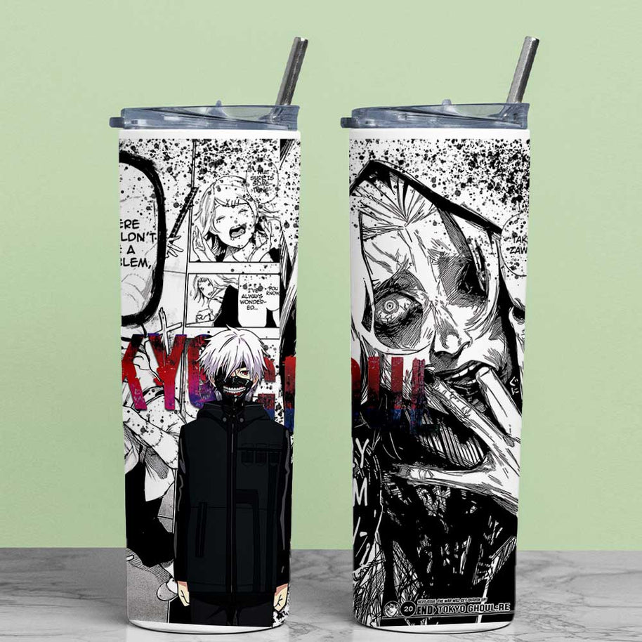 TOKYO GHOUL METAL TUMBLER (600ML)
