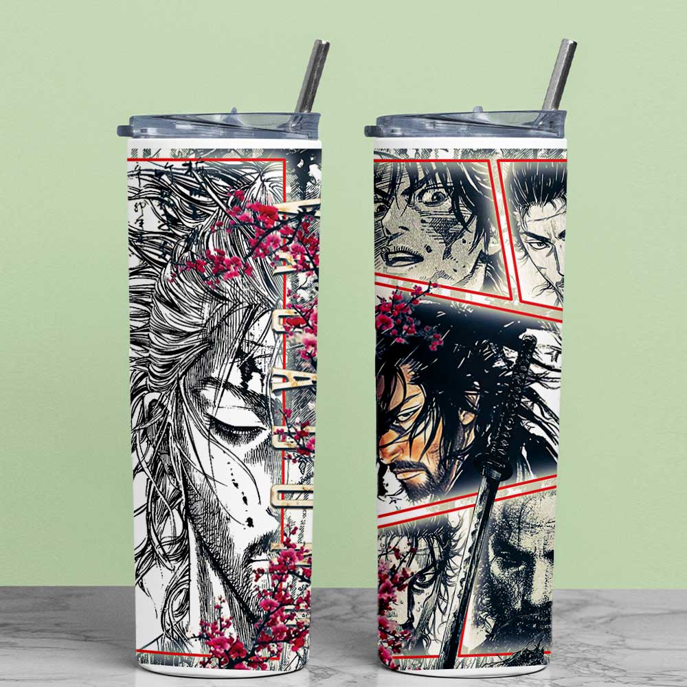 VAGABOND RED METAL TUMBLER (600ML)