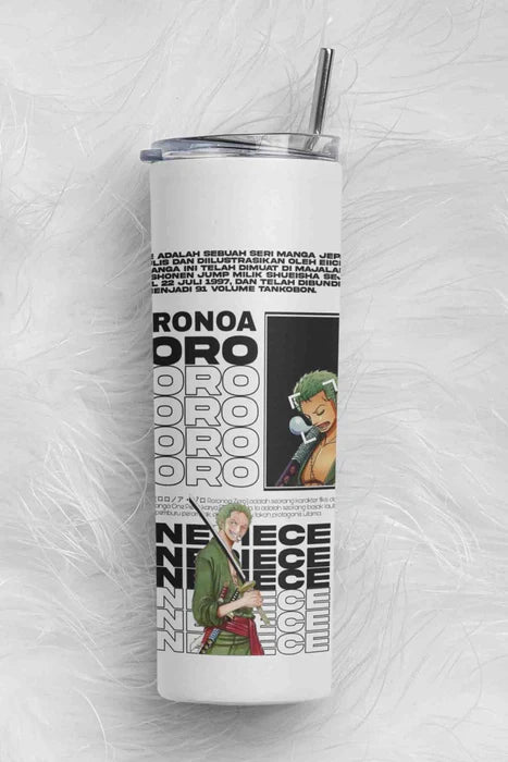 PIRATE HUNTER METAL TUMBLER (600ML)