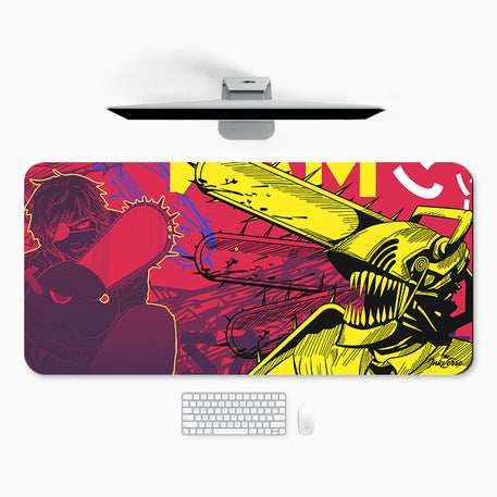 Chainsaw Graffiti Deskmat (XL)