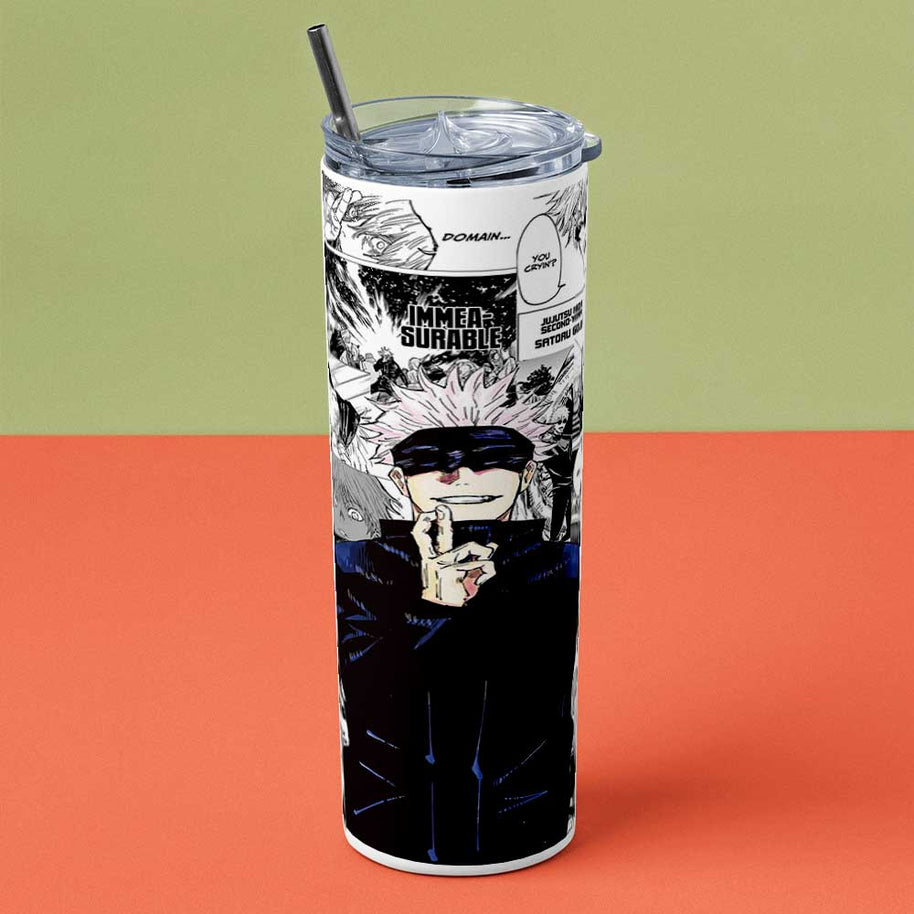 Limitless Sorcerer METAL TUMBLER (600ML)