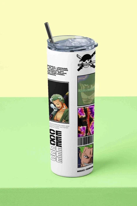 PIRATE HUNTER METAL TUMBLER (600ML)