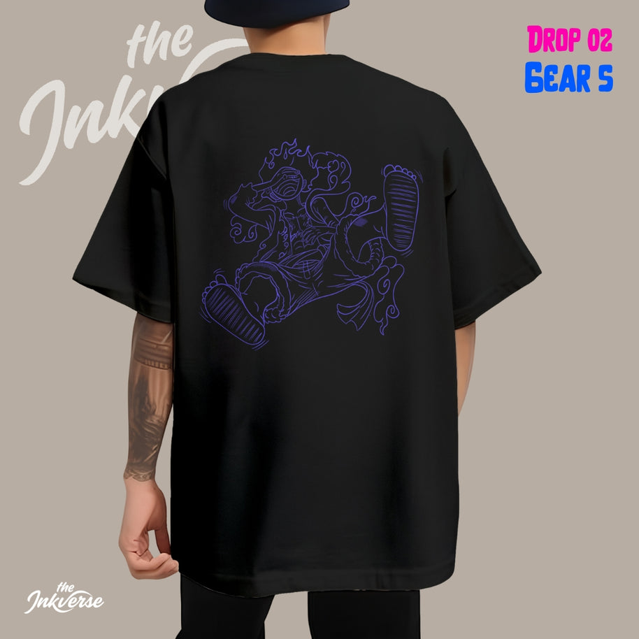 Gear 5 - Anime oversized T-shirt (Pre order)