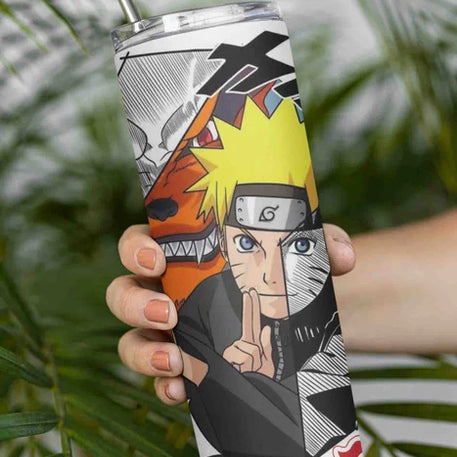 HERO OF THE HIDDEN LEAF METAL TUMBLER (600ML)