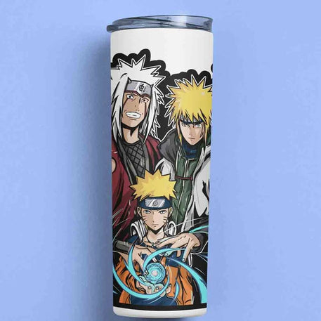 GREATEST NINJA TRIO METAL TUMBLER (600ML)