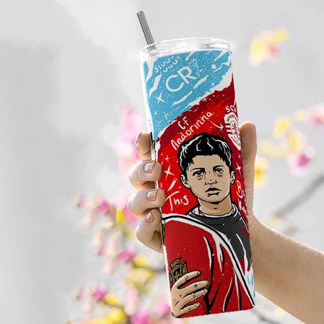 RONALDO METAL TUMBLER (600ML)