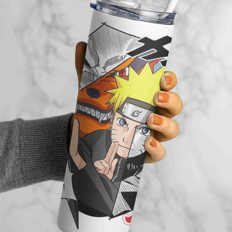 HERO OF THE HIDDEN LEAF METAL TUMBLER (600ML)