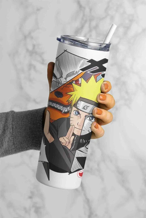 HERO OF THE HIDDEN LEAF METAL TUMBLER (600ML)