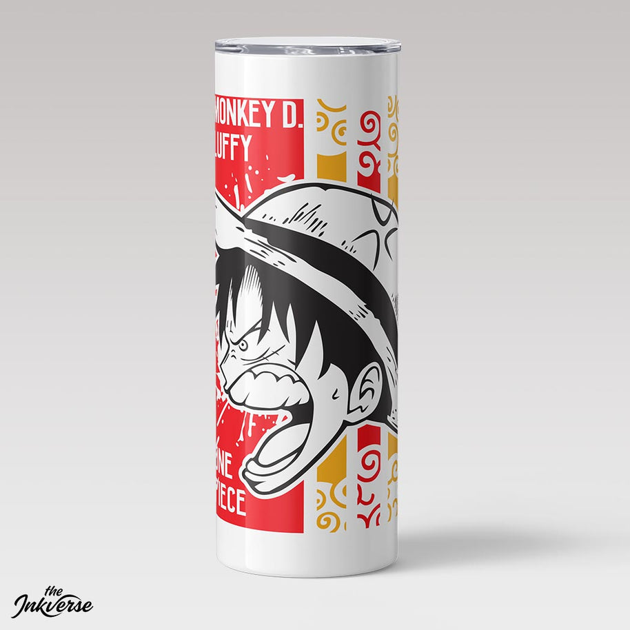 Straw Hat Pirate Metal Tumbler (600ml)
