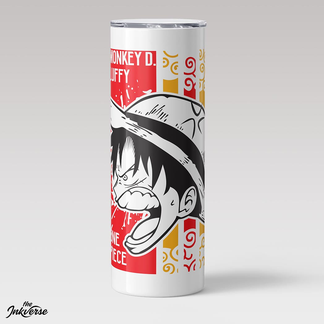Straw Hat Pirate Metal Tumbler (600ml)