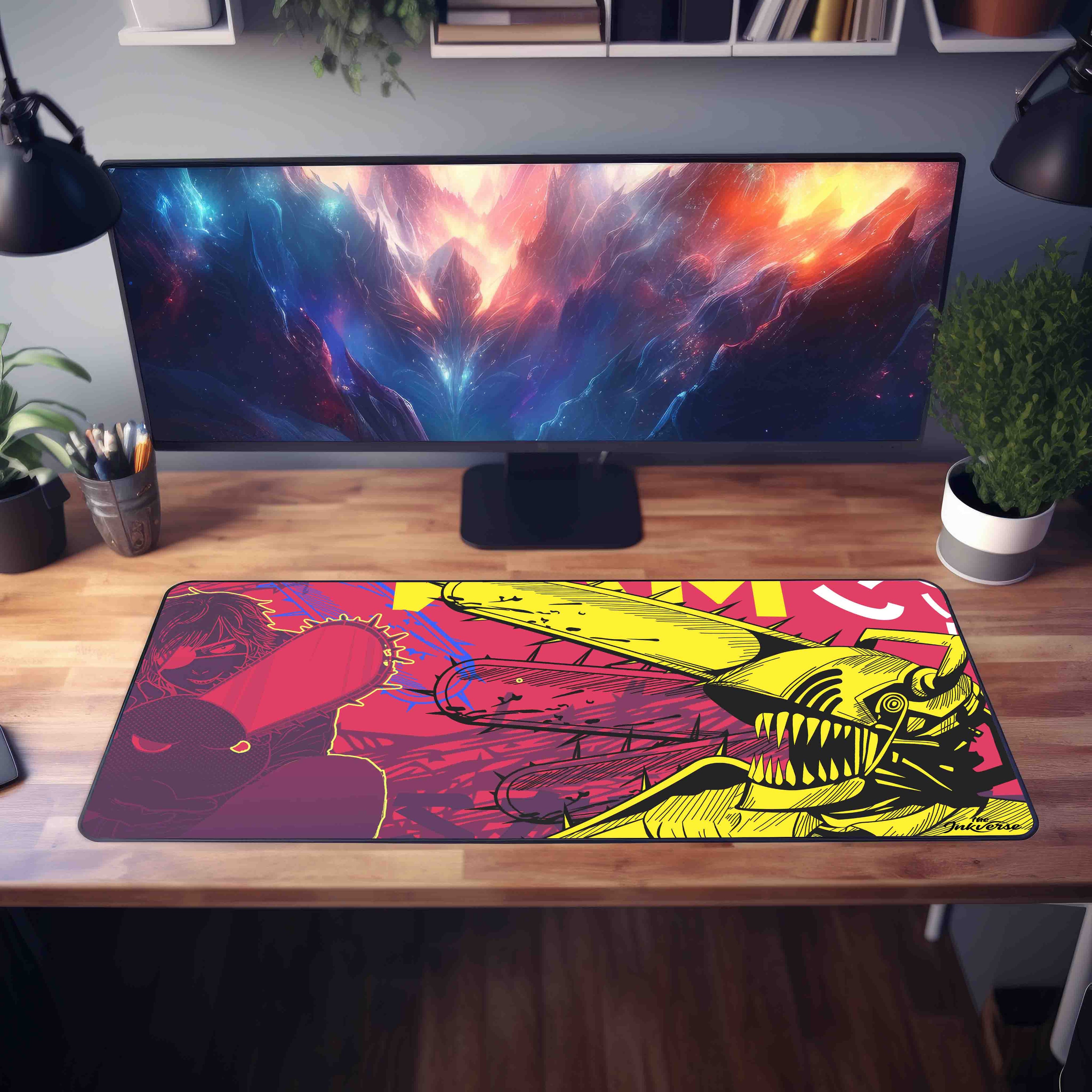 Chainsaw Graffiti Deskmat (XL)