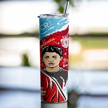 RONALDO METAL TUMBLER (600ML)