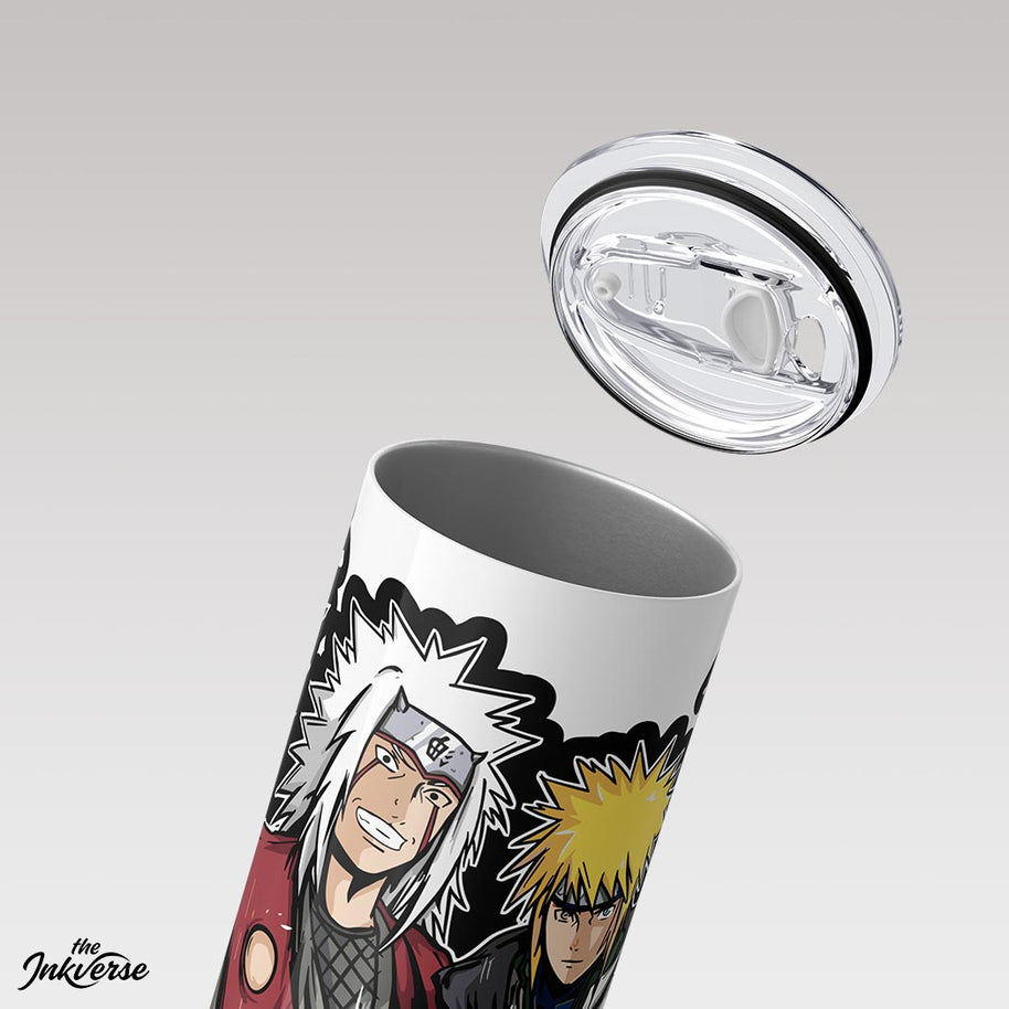 GREATEST NINJA TRIO METAL TUMBLER (600ML)