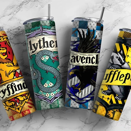 Harry Potter Helga Hufflepuff House Metal Tumbler (600ML)