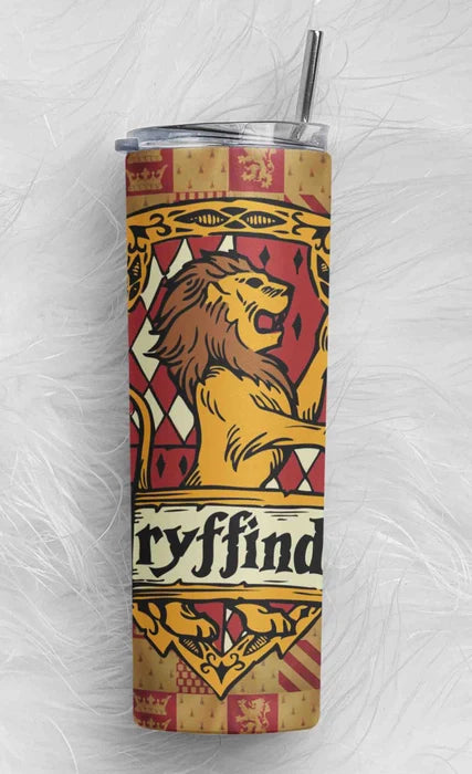 Harry Potter Gryffindor House Metal Tumbler (600ML)