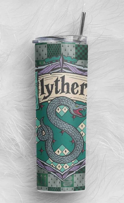 Harry Potter Salazar Slytherin House Metal Tumbler (600ml)