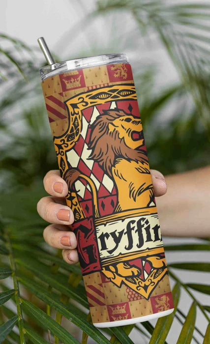 Harry Potter Gryffindor House Metal Tumbler (600ML)