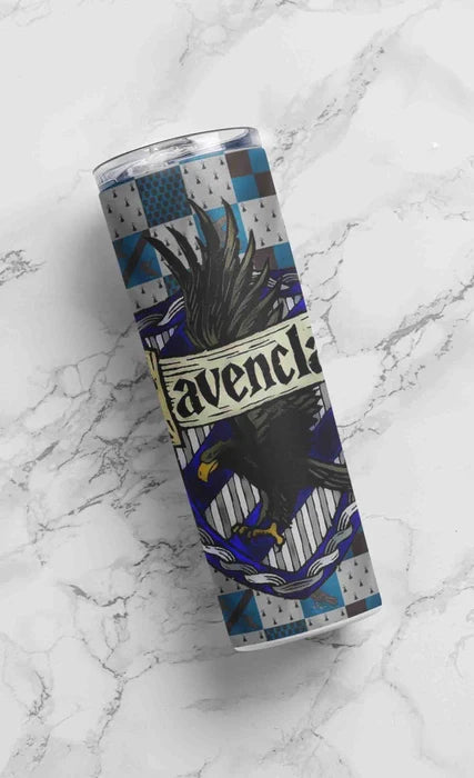HARRY POTTER ROWENA RAVENCLAW HOUSE METAL TUMBLER (600ML)