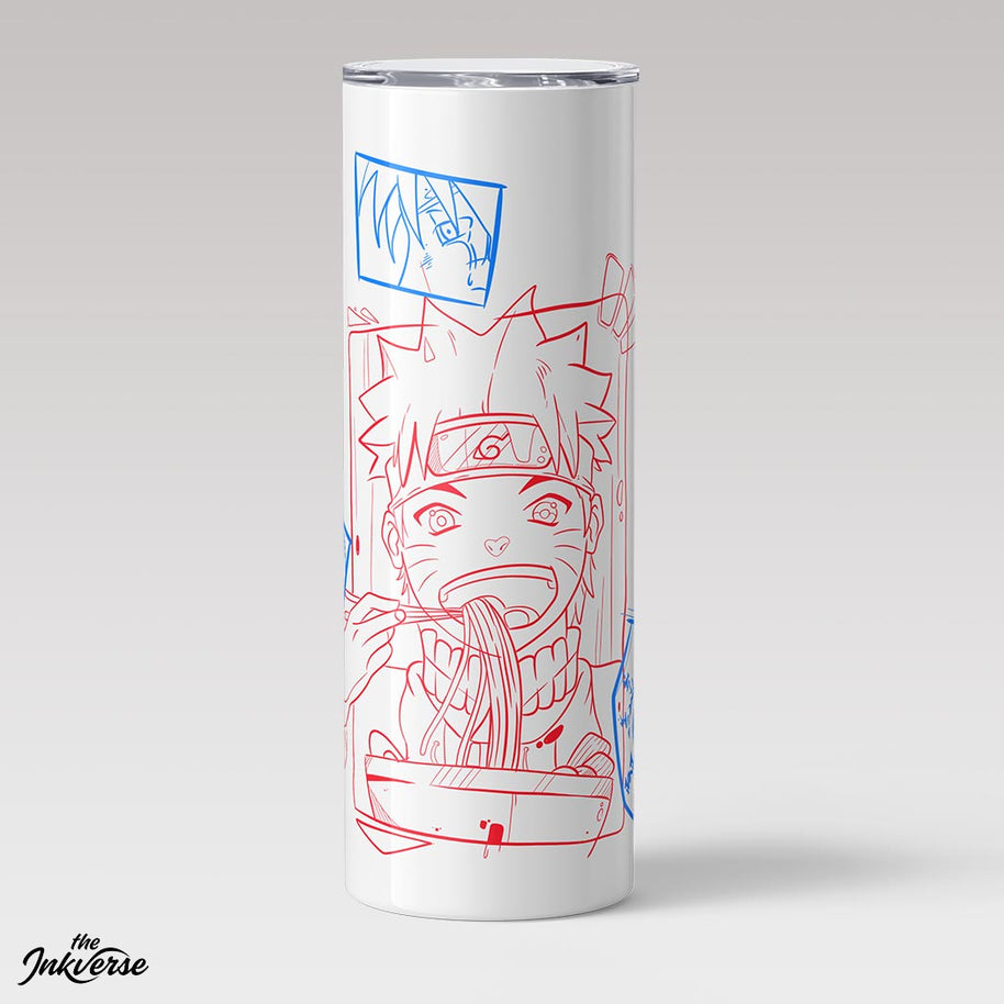 Ramen & Naruto Metal Tumbler (600ml) No Restock